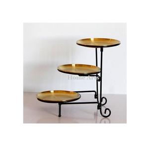 ชุดขาตั้งช็อกโกแลตแบบตั้งโต๊ะสองชิ้น คุณภาพดีที่สุด ผลิตจากสแตนเลสและเหล็ก สำหรับเสิร์ฟขนมหวานและผลไม้ จำหน่ายแบบขายส่ง - Product Image 4