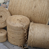 Recycled 100% Jute Yarn and Twine for Hand Knitting, Sewing, Crochet, Craft and Weaving Natural Fiber from India Supplier