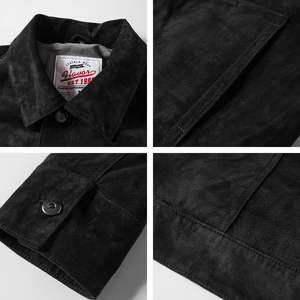 Veste en similicuir personnalisée pour hommes - Product Image 3