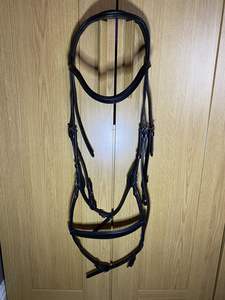 ROSE GOLD Bridle FREEWAY Anatómico Poll Stellar Crystal Piping BLING Patente - Product Image 5