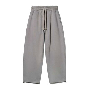 Pantalon de survêtement baggy avec logo personnalisé en gros Pantalon de survêtement ample en coton 380gsm polaire pour hommes Pantalon de survêtement évasé décontracté de haute qualité - Product Image 5