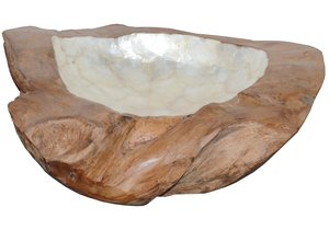 Cuenco artesanal de madera tallado a mano, perfecto para servir sopa, arroz, frutas y ensaladas, utensilios de cocina al por mayor para Cocinas Modernas - Product Image 3