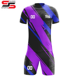 เครื่องแบบฟุตบอลเสื้อฟุตบอลแบบกำหนดเองเสื้อฟุตบอลแบบระเหิดกางเกงขาสั้นฟุตบอลผู้ชายเครื่องแบบฟุตบอลส่วนบุคคล - Product Image 5