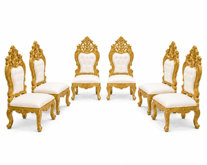 Ensemble de chaises de mandap de mariage indien luxueuses à assise basse, en bois léger, fabricant et exportateur de mobilier de mariage royal en Australie - Product Image 6