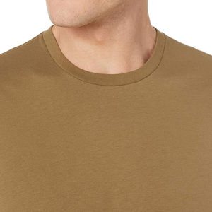 Camisetas de Cuello Redondo para Hombre, Estilo Casual, Color Liso, Tejido Transpirable, Diseño Fabuloso, Precio Bajo, Servicio OEM ODM, Llegada de Verano 2026, Venta al Por Mayor - Product Image 5