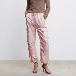 Pantalon cargo Streetwear Pantalon cargo baggy personnalisé fabricant OEM Pantalon cargo à poches personnalisé le plus populaire Pantalon pour femme - Product Image 2