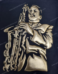 Rollos de vinilo de transferencia de calor HTV con efecto metálico brillante con efecto metálico deslumbrante y fascinante efecto de hojaldre de 3 dimensiones - Product Image 1