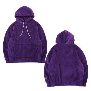Custom Logo Heavyweight <b>Men's</b> Winter Sherpa <b>Thermal</b> Hoodies Breathable Quick Dry 100% Cotton Wholesale - Product Image 1