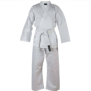 Pantalones profesionales de artes marciales de mezcla de algodón de la mejor calidad de fábrica, venta completa, rodilla reforzada para Karate Jiu Jitsu - Product Image 5
