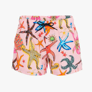 กางเกงว่ายน้ำแห้งเร็ว ระบายอากาศได้ดี ป้องกันรอยยับ สวมใส่สบายที่สุด ดีไซน์ทันสมัย ลายเรียบ ผลิตจากผ้าฝ้ายโพลีเอสเตอร์ที่เป็นมิตรต่อสิ่งแวดล้อม รับผลิตแบบ OEM - Product Image 3