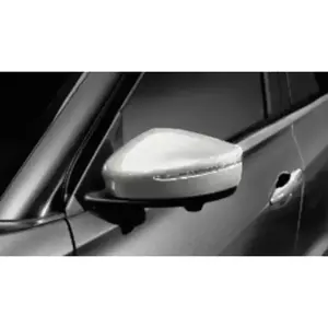 ฝาครอบกระจกมองข้างสีขาวสำหรับนิสสัน คิกส์ ปี 2018-2021 แบบไม่มีไฟเลี้ยว - Product Image 1