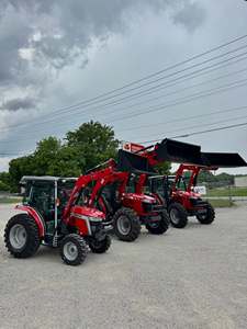 Buy Used and New Massey Ferguson 4710 70HP 4WD for Diesel Engine Wheel Tractor Enclosed Cab Farm Utility Agricultural - Product Image 6