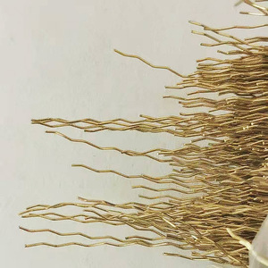 Corrugated Brass Wire 0.2mm Brass Wire for <strong>Manufacture</strong> Metal Wire Brush - Product Image 2