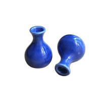Chine Pot de vase en porcelaine bleu et blanc classique de style Ming pour livraison directe