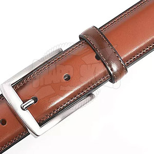 Cinturón de cuero ligero para hombres 2024 Cinturón de cuero de tasa de venta al por mayor Ropa de entrenamiento - Product Image 3