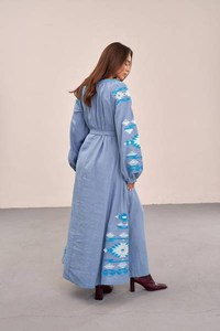 Femmes Offre Spéciale ukrainien brodé tenue de club Blouse Floral ballon manches dentelle décoration manches longues taille naturelle - Product Image 2