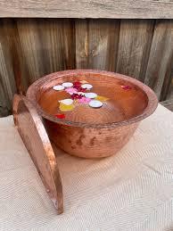 Fournisseur direct d'usine, soins personnels, marteau de massage pour les pieds, bol de pédicure en cuivre pour la distribution mondiale depuis l'Inde - Product Image 4