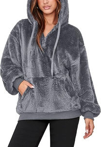 Pull à capuche à la mode pour femmes tissé respirant personnalisé pour la position avant du printemps/hiver-Hot Selling Trendy - Product Image 5