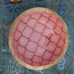 Bol en bois élégant fabriqué en bois attrayant avec taille personnalisée disponible à la vente par les exportateurs indiens prix les plus bas - Product Image 3