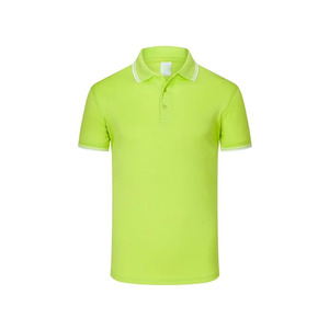 Vente en gros personnalisé polo de golf imprimé avec logo polo vierge en polyester uni pour hommes - Product Image 2