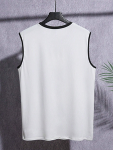 Camiseta Deportiva de Gimnasio para Hombre, Diseño Nuevo, Transpirable, de Secado Rápido, de Algodón/Fibra de Bambú, Ropa Deportiva Lisa, Personalizable - Product Image 2