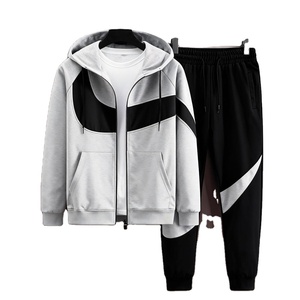 Chándal Deportivo para Hombre, Ecológico, Transpirable, Resistente al Viento, Reversible, de Secado Rápido, Ligero, Sólido, Informal, para Otoño, con Posiciones para Logotipo Personalizado - Product Image 2