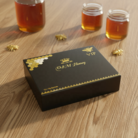 Vente en gros d'emballages de miel au goût original VIP, boîtes de miel aux herbes naturelles, sacs d'emballage de miel végétal naturel