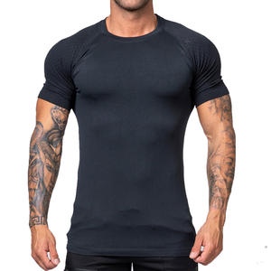 100% algodón personalizado 3D Logo transpirable Atlético hombres camiseta de gran tamaño 260G peso pesado transpirable de punto - Product Image 1