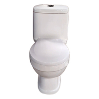 Cuvette de toilettes en céramique pour hôtel et maison, modèle n° WC monobloc pour bébé 123