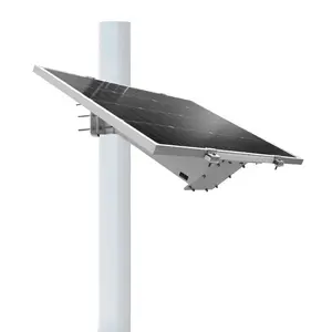 CCTV Sistema de suministro de panel solar especializado Kit solar para sistema de monitoreo 240W Panel de potencia con batería de 120Ah