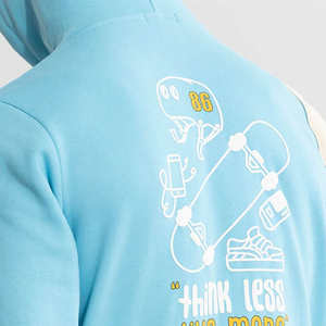 Sudadera con estampado de lavado ácido para hombre de salida de fábrica de alta calidad, Sudadera con capucha de lana bordada para ropa de calle de invierno, precio bajo - Product Image 3