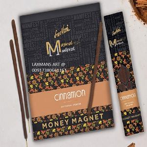 Parfum populaire Sreevani cannelle parfumé bâtons d'encens roulés à la main Pack vente en gros de bâtons d'encens de tache d'Inde - Product Image 1