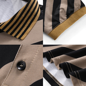 Camiseta Polo Premium de 220 g/m² con Camuflaje Oliva para Hombre, Estilo Urbano y Táctico - Product Image 6