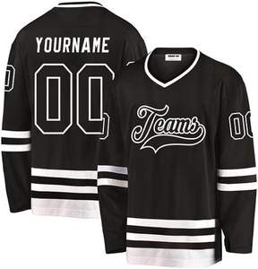 Meilleure vente uniforme de hockey sur glace en différentes tailles et prix de gros logo personnalisé - Product Image 3