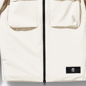 <b>Mens</b> Tactical Hybrid Sweater Jacket <b>Zip</b> Front Utility Pocket Design Knit Back Smart Casual Outdoor Layer - Product Image 4