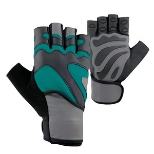 Guantes de fitness para gimnasio con logotipo personalizado de la mejor calidad al por mayor por buen fabricante nuevo estilo mejor precio hecho de cuero de primera calidad - Product Image 6