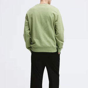 2026 Custom Crew Neck Sweatshirt 100% Cotton Regular Fit Fleece Winter Streetwear Luxury Quick Dry <b>Pullover</b> Hoodie Plain <b>Men's</b> - Product Image 4