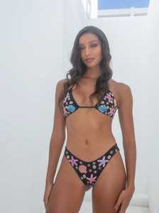 Vestido de Playa Sexy de Una Pieza con Lentejuelas y Cuentas, Decoración de Pedrería, Escote Pronunciado en V, Listo para Usar, para Salidas a la Playa, con Logotipo - Product Image 2