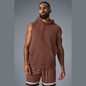 Vente en gros par sublimation Sweat à capuche décontracté sans manches pour hommes avec T-Shirt Sweats à capuche et sweat-shirts confortables - Product Image 1