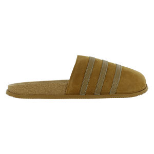 Adidas Adimule Lea Pantoufles d'intérieur pour homme Marron clair/Marron noir/Marron clair |   100% authentique - Product Image 1
