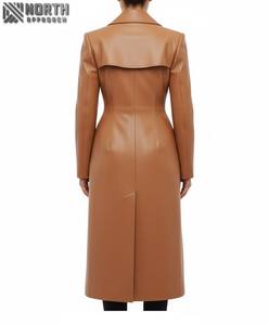 Nouveauté hiver 2025, best-seller, manteau long pour femme, élégant, longueur cheville, pardessus en tricot véritable, respirant - Product Image 2