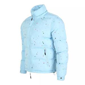 Nouvelle arrivée Fabricant personnalisé noir hiver coupe-vent extérieur remplissage bulle doudounes manteaux pour hommes style formel - Product Image 6