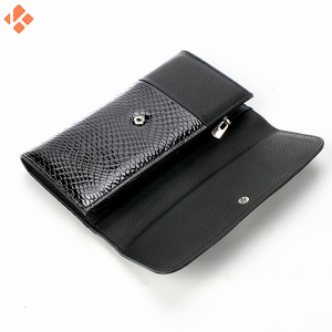 Cartera de cuero de alta calidad para mujer, funda de teléfono de gran capacidad con cierre de cremallera, cartera larga personalizable para mujer - Product Image 6