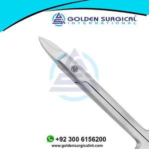 Ciseaux dentaires orthodontiques pour couronnes 4,5 pouces, cisailles dentaires |   Instruments dentaires pour prothèses dentaires sans dents, instruments pour couronnes - Product Image 5