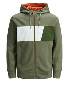 Sudadera con Capucha Personalizada para Hombre 2024, 100% Algodón, Polar Grueso de 320g, Transpirable, con Doble Cremallera, Estilo Urbano, Otoño, Venta al Por Mayor - Product Image 3