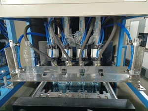 เครื่องเป่าขวดน้ำมันสัตว์เลี้ยงแบบกึ่งอัตโนมัติเครื่องเป่าขวดพลาสติกแบบ4ช่อง1.5เบา - Product Image 5