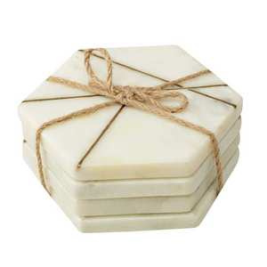 Best Quality <b>Marble</b> Coaster for Kitchen Drink Ware Glass and Cup Hot Custom Packs for <b>Coffee</b> Printing Wedding Party <b>Table</b> Decor - Product Image 4