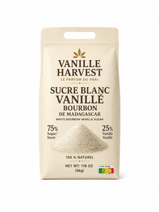 Sucre de vanille naturel granulé 5kg, récolte de vanille, provenant de Madagascar, refermable avec fermeture éclair, durée de conservation de 24 mois - Product Image 2