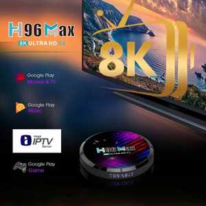 Decodificador de Red 2025H96Max, WiFi de Doble Banda, TV, Máxima Estabilidad, Alemania, Estados Unidos, Israel, Líbano, Países Bajos - Product Image 1