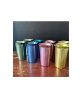 Verre à boire en aluminium pour fête de mariage, whisky blanc pour verre à boire en aluminium personnalisé - Product Image 6